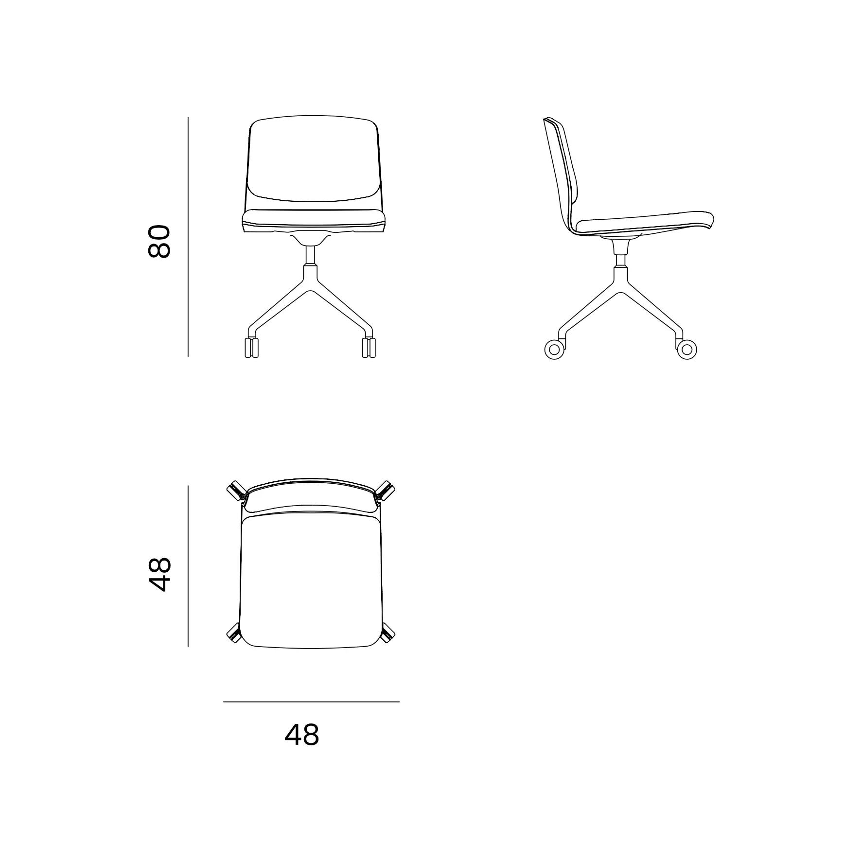 Dimensions AN10L-S-4BROLL-C-CB